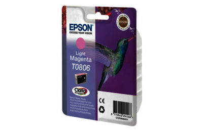 Epson T0801 Hummingbird Standard Ink Cartridge Light Magenta Epson T0801 Hummingbird Standard Ink Cartridge Light Magenta